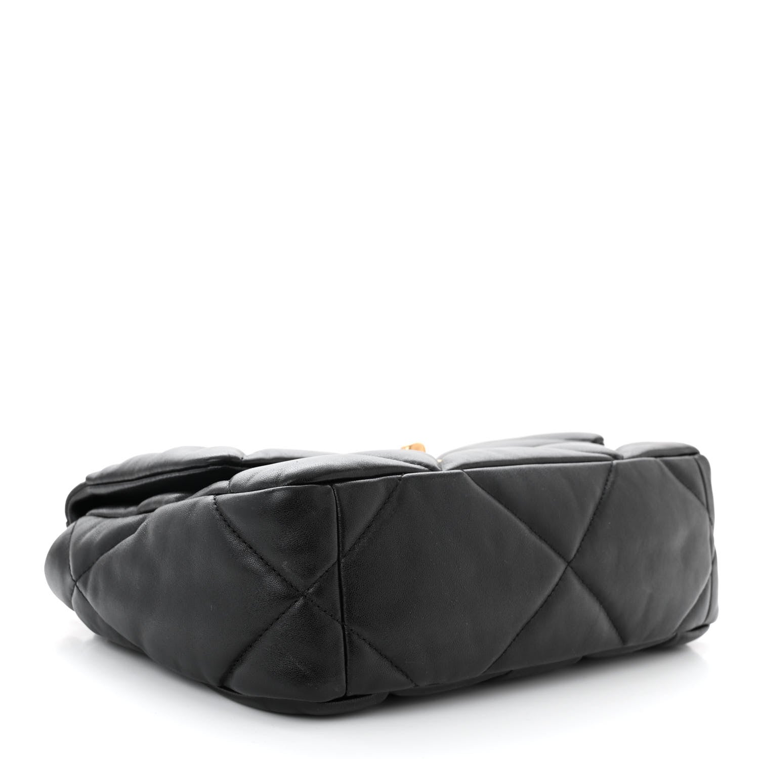 Chanel Lambskin Quilted Medium Chanel 19 Flap Black 4 of 10