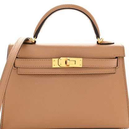 Hermes Epsom Mini Kelly Sellier 20 Chai 8 of 12