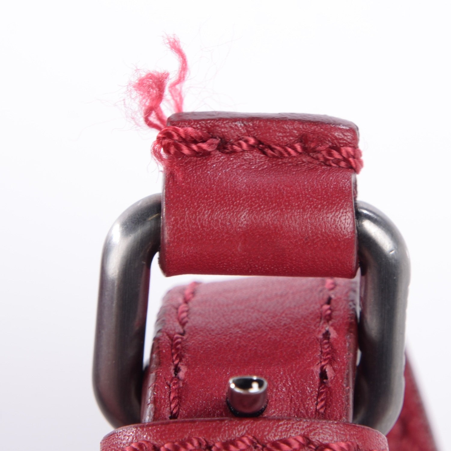 Fendi Vitello Suede Medium Peekaboo Iconic Satchel Rubino Peonia 12 of 16