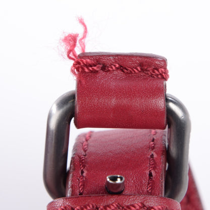 Fendi Vitello Suede Medium Peekaboo Iconic Satchel Rubino Peonia 12 of 16