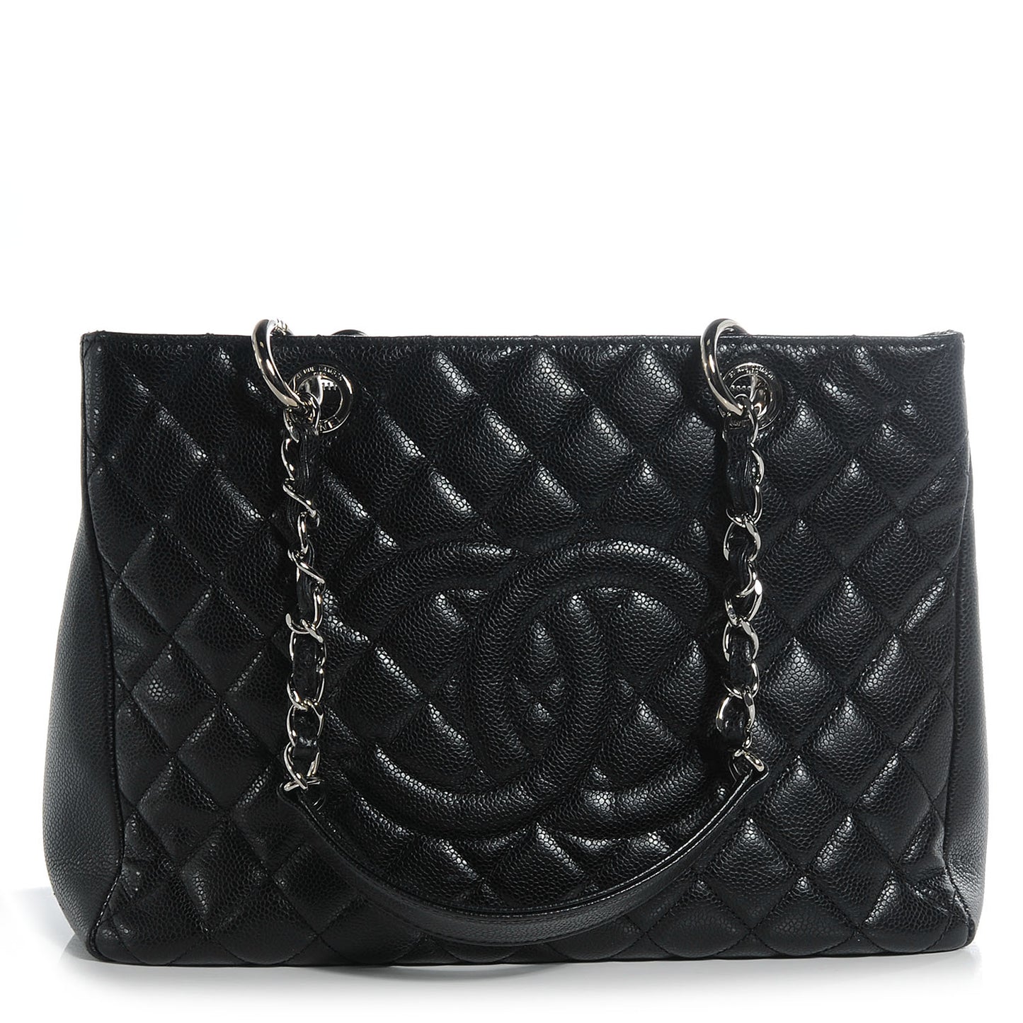 Caviar Grand Shopping Tote GST Black