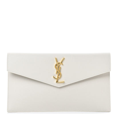 Saint Laurent Grain De Poudre Uptown Pouch Crema Soft 1 of 9