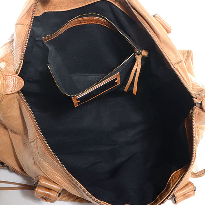 Balenciaga Chevre Classic Hardware Work Camel 5 of 12
