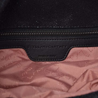 Stella McCartney Shaggy Deer Falabella Fold Over Tote Black 7 of 8