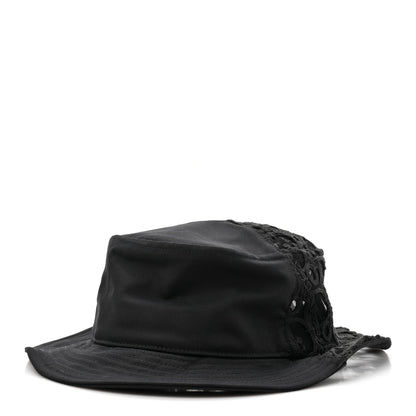 Christian Dior Oblique Woven B Dior Bucket Hat L Black 1 of 8