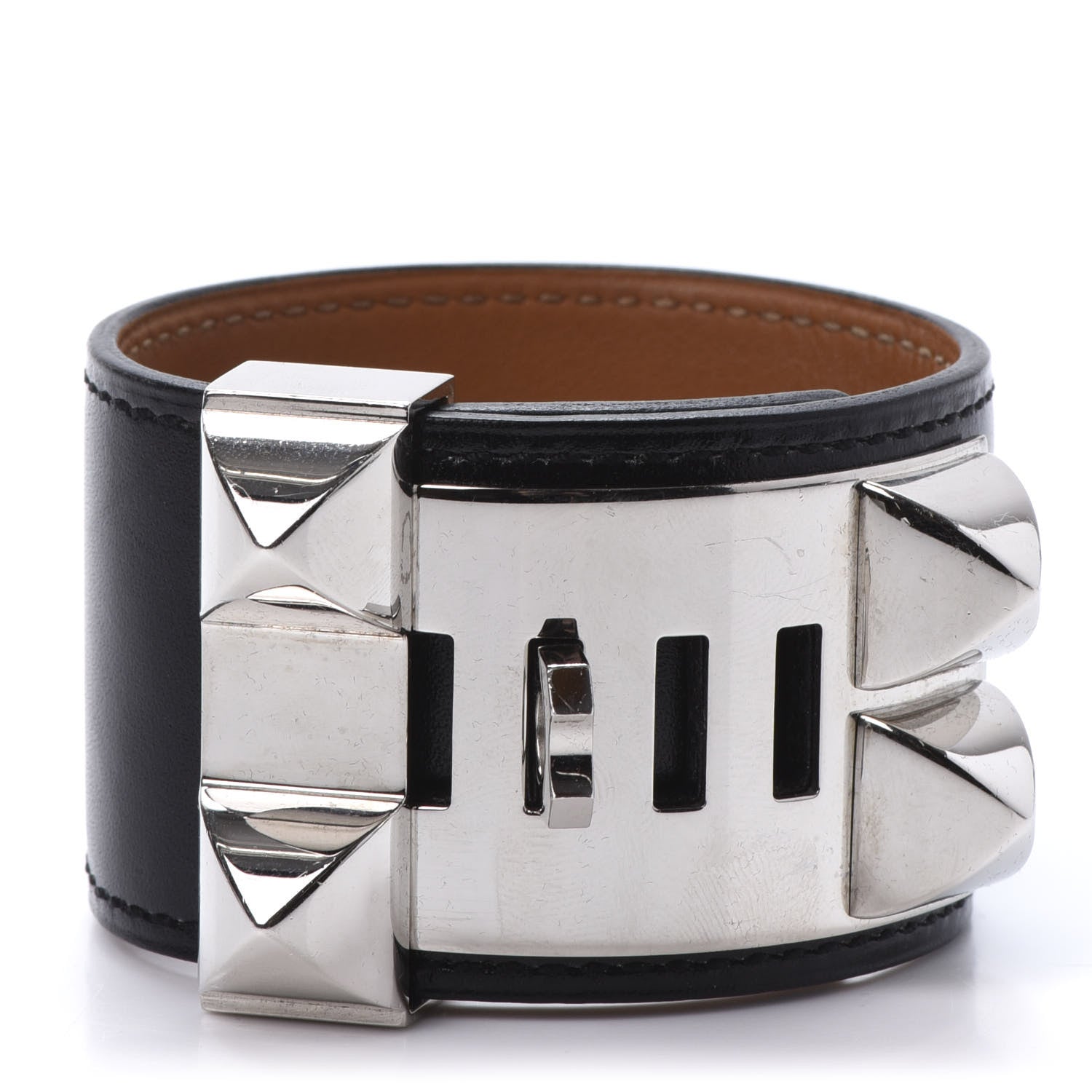 Hermes Box Collier de Chien CDC Bracelet S Black 3 of 7