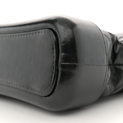 Chanel Aged Calfskin Quilted Small Gabrielle Hobo Black 10 of 11