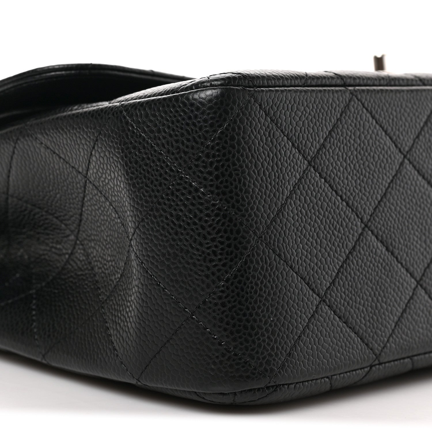 Chanel Caviar Quilted Jumbo Double Flap Black 8 of 9