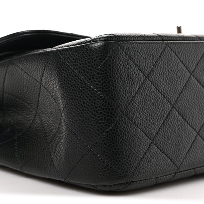 Chanel Caviar Quilted Jumbo Double Flap Black 8 of 9