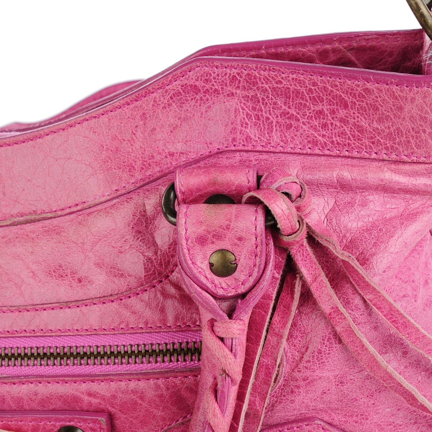 Agneau Classic Hardware First Magenta