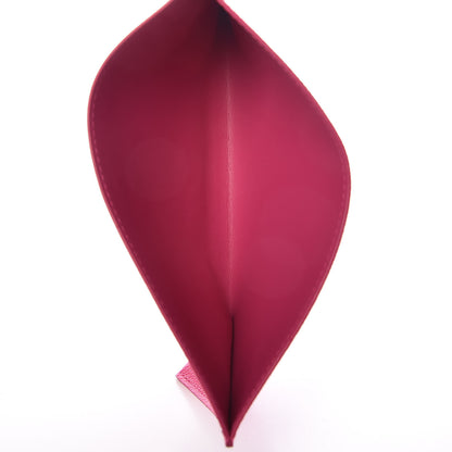 Louis Vuitton Calfskin Felicie Card Holder Insert Hot Pink 6 of 7