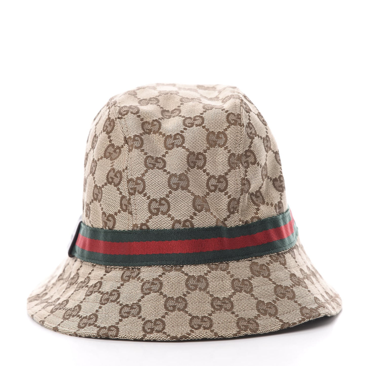 Monogram Web Bucket Hat L Brown