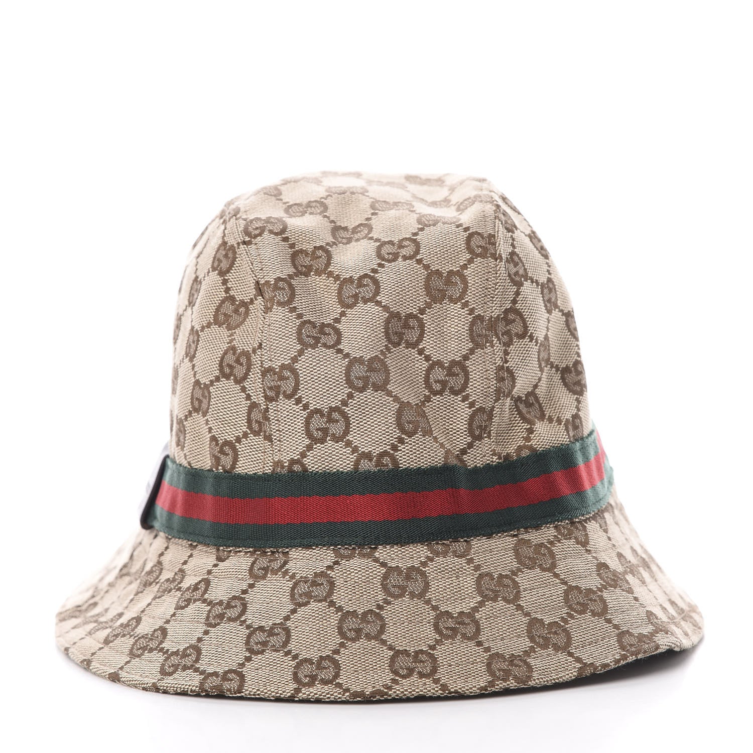 Gucci Monogram Web Bucket Hat L Brown 4 of 7