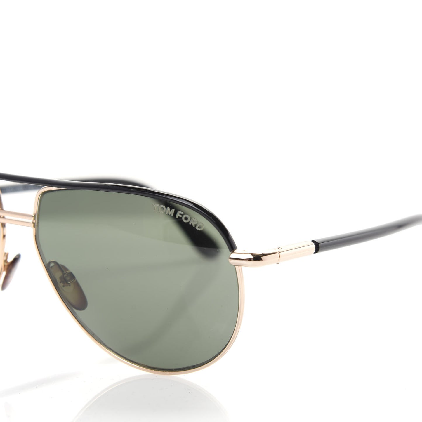 Metal Cole Aviator Polarized Sunglasses TF285 Black