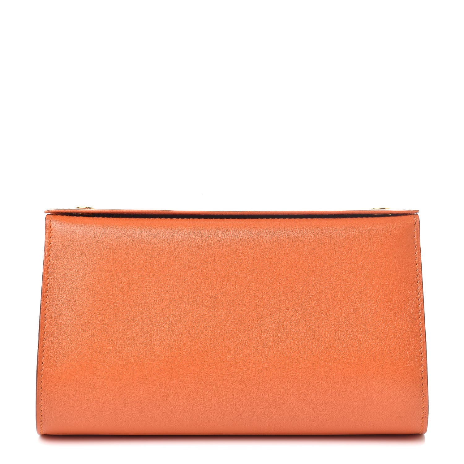 Hermes Veau Gulliver Karo PM Orange 1 of 8