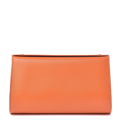 Hermes Veau Gulliver Karo PM Orange 1 of 8