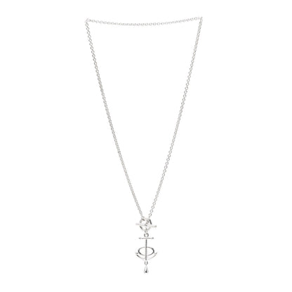 Hermes Sterling Silver Grand Large Chaine D'Ancre Necklace 3 of 5