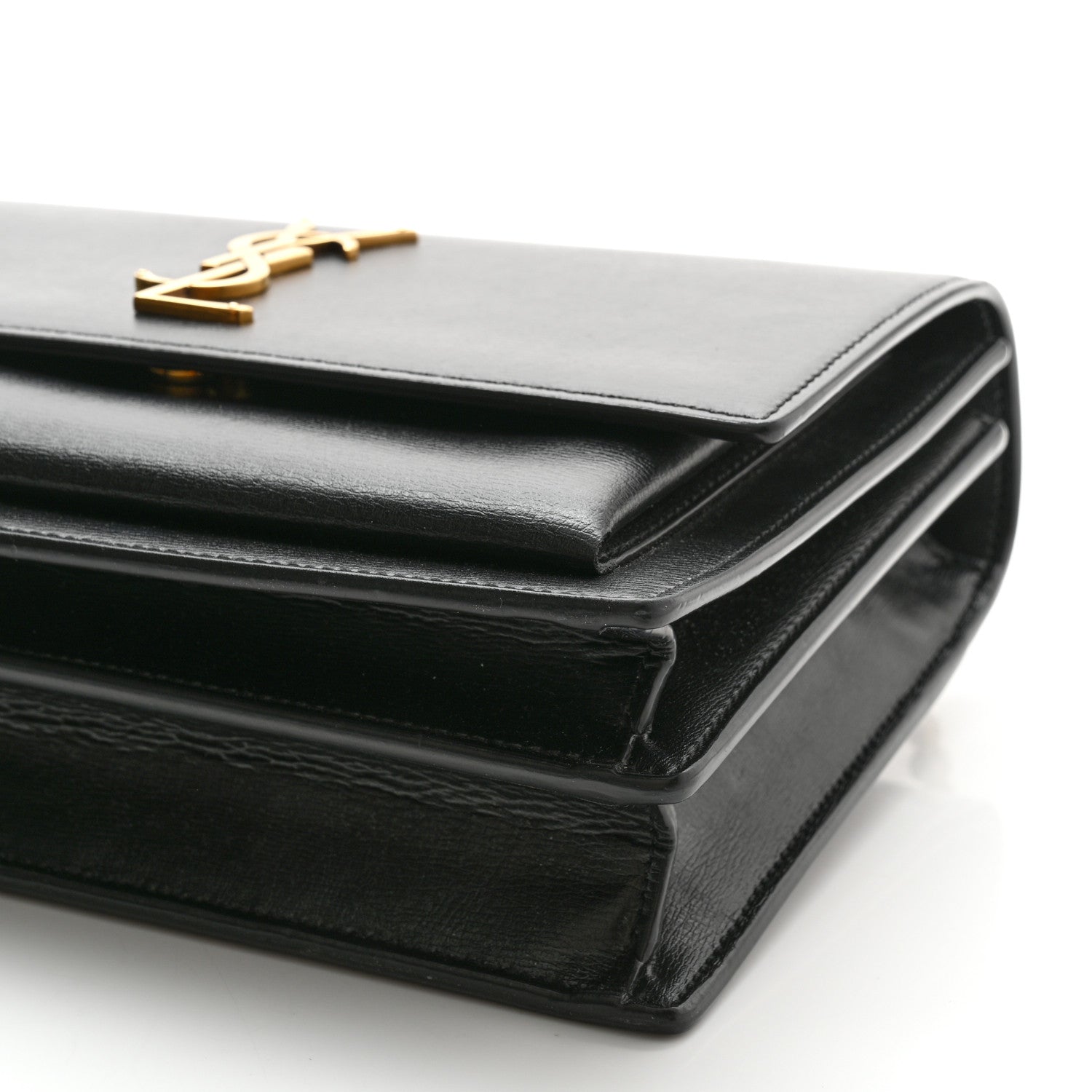 Saint Laurent Calfskin Medium Monogram Sunset Black 11 of 11