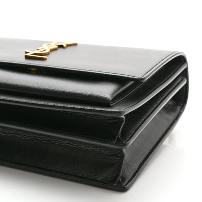 Saint Laurent Calfskin Medium Monogram Sunset Black 11 of 11