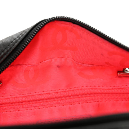 Chanel Calfskin Quilted Large Cambon Bowler Black 12 of 13