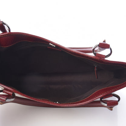 Gucci Monogram Shoulder Bag Red 7 of 10