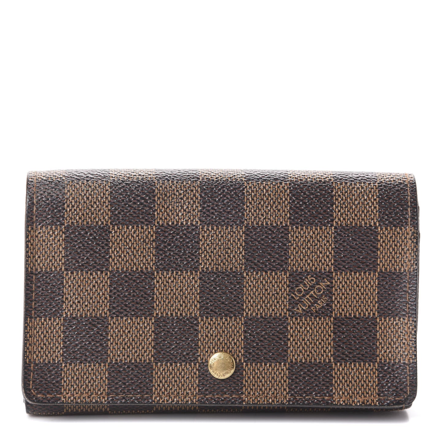 Damier Ebene Porte-Monnaie Tresor Wallet