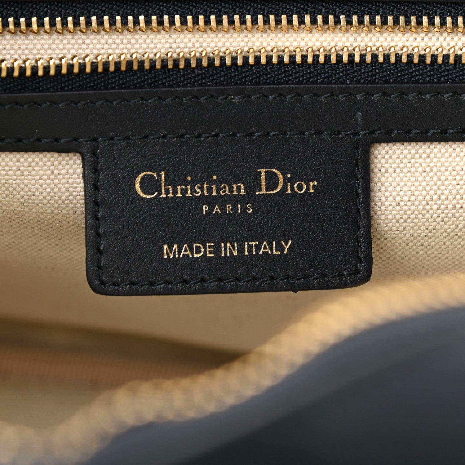 Christian Dior Calfskin Medium Dior Vibe Zip Bowling Bag Blue White 6 of 10