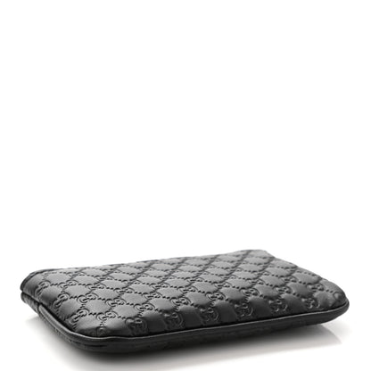 Gucci Microguccissima Key Ring Coin Case Black 4 of 9