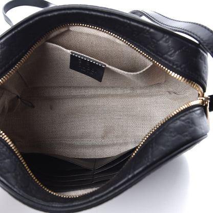 Gucci Microguccissima Mini Bree Messenger Bag Black 5 of 7
