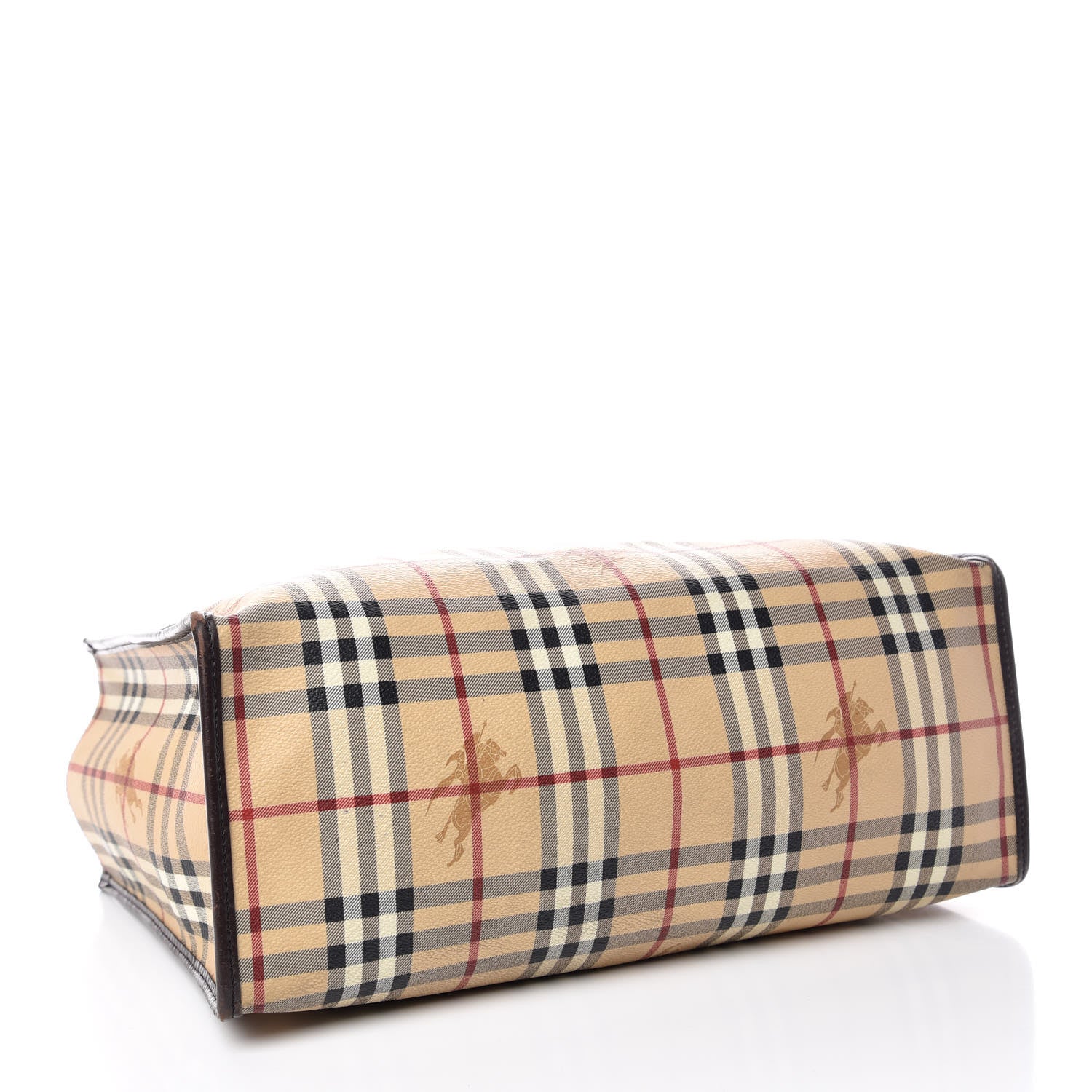 Burberry Haymarket Check Tote Chocolate 4 of 13