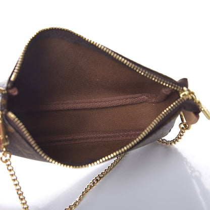 Louis Vuitton Monogram Mini Pochette Accessories 5 of 9