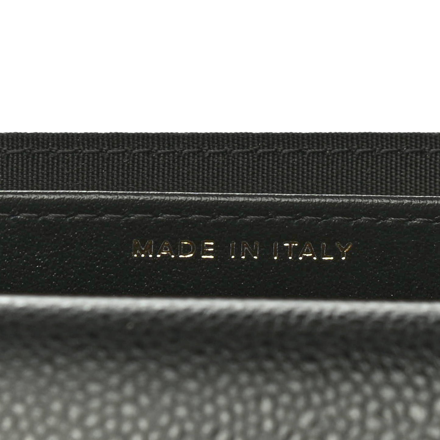 Caviar Quilted Miss Coco Clutch With Chain Black