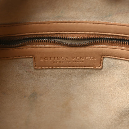 Bottega Veneta BOTTEGA VENETA Nappa Intrecciato Embossed Medium Veneta Hobo Camel 6 of 12