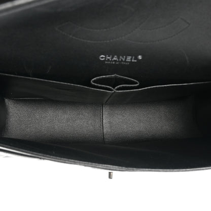 Chanel Lambskin Quilted Jumbo Double Flap So Black 5 of 16