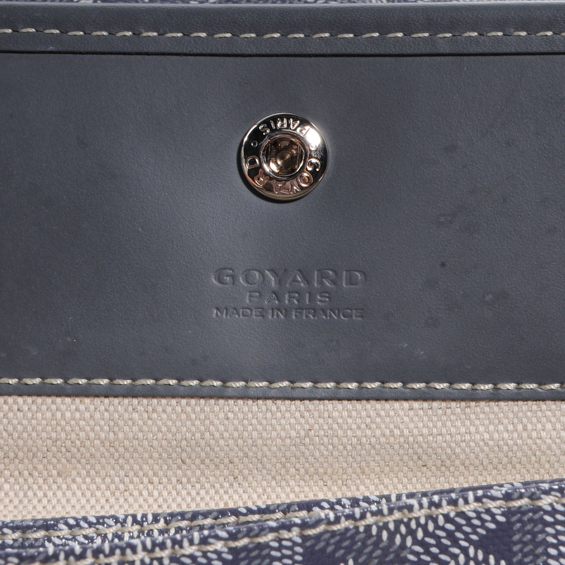 Goyard Goyardine Saint Louis GM Grey 6 of 8