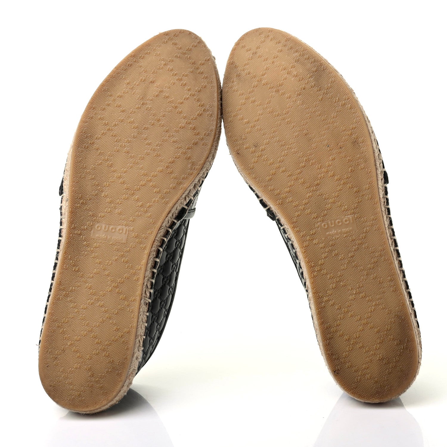 Gucci Microguccissima Signature Espadrilles 37.5 Black 5 of 11