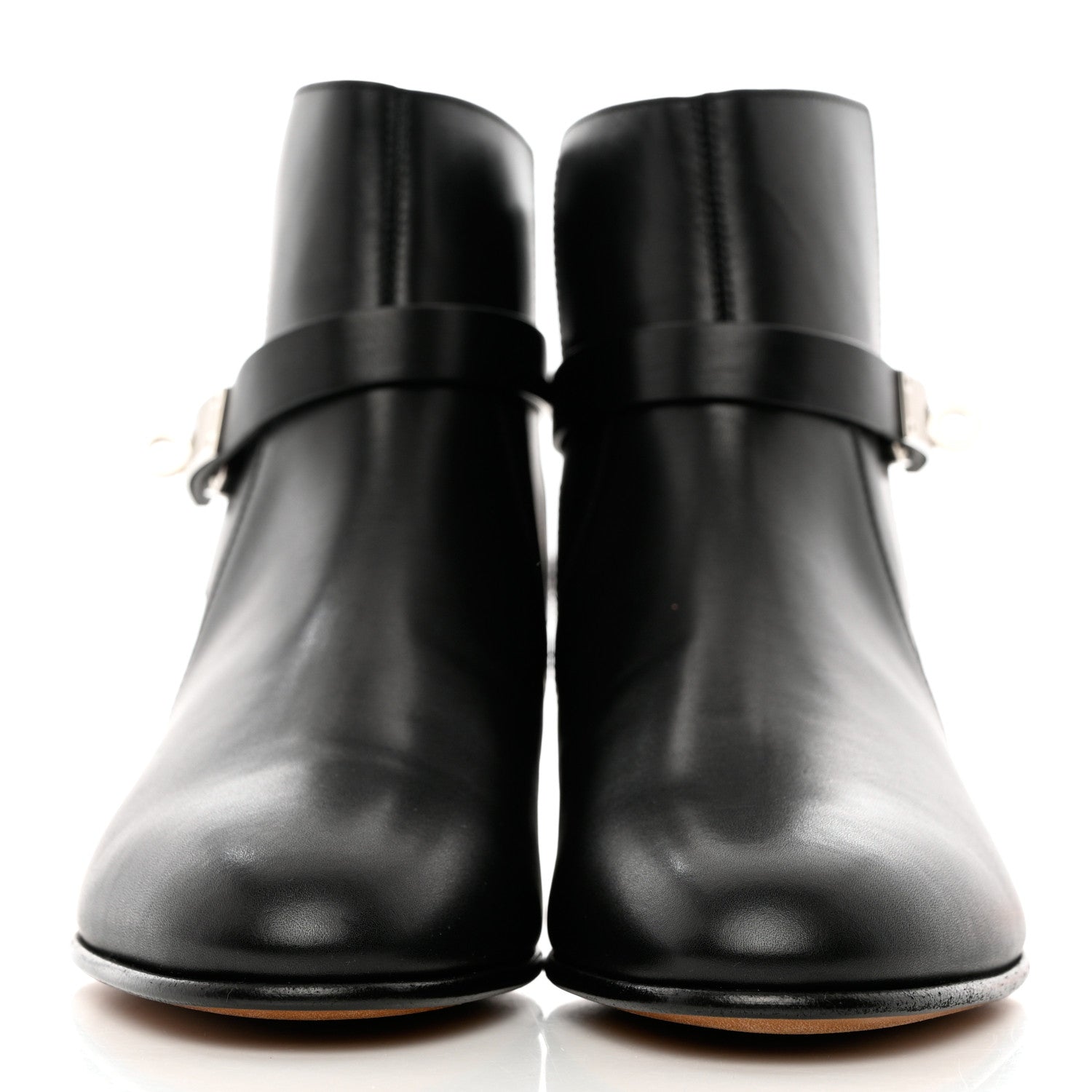 Hermes Calfskin Neo Low Boots 39 Black 1 of 9