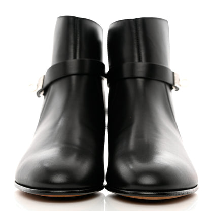 Hermes Calfskin Neo Low Boots 39 Black 1 of 9