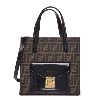 Fendi Zucca Pocket Tote Tobacco 1 of 9