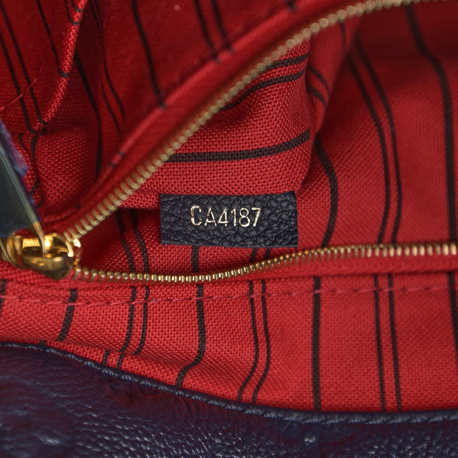 Louis Vuitton Empreinte Artsy MM Marine Rouge 7 of 9