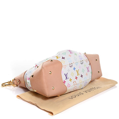 Louis Vuitton Monogram Multicolor Judy GM White 4 of 7
