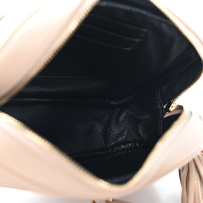 Saint Laurent Grain De Poudre Matelasse Monogram Mini Lou Camera Bag New Powder 4 of 4