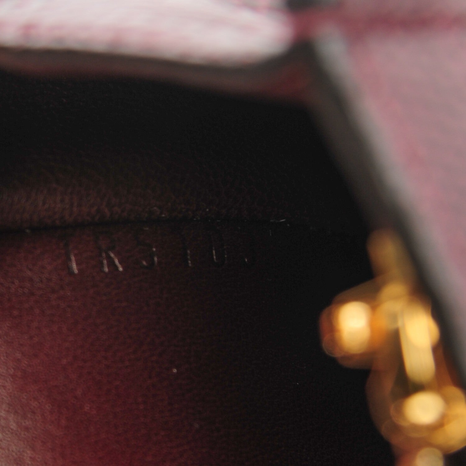 Louis Vuitton Lizard Rossmore PM Burgundy 7 of 8