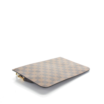 Louis Vuitton Damier Ebene Neverfull MM GM Pochette Rose Ballerine 4 of 8