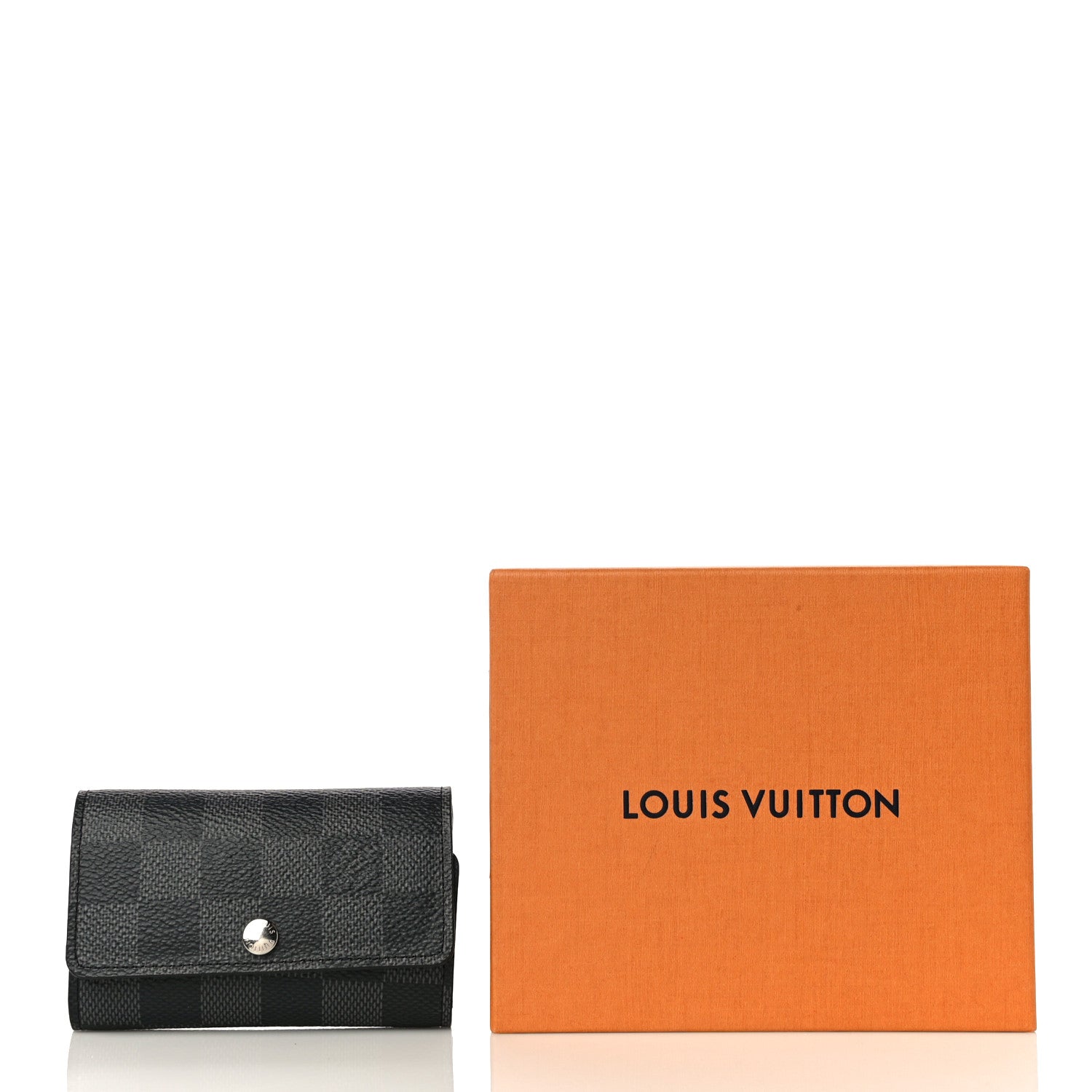 Louis Vuitton Damier Graphite Multicles 6 Key Holder 12 of 12