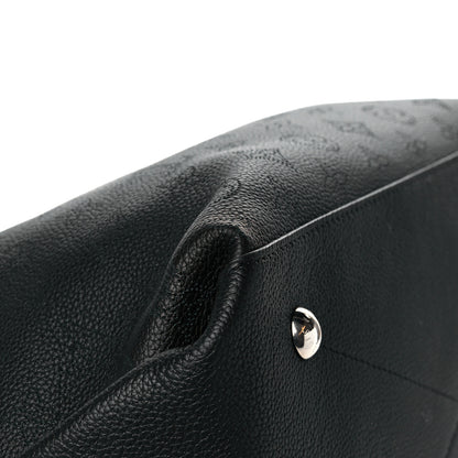 Louis Vuitton Mahina Beaubourg Hobo MM Black 9 of 12