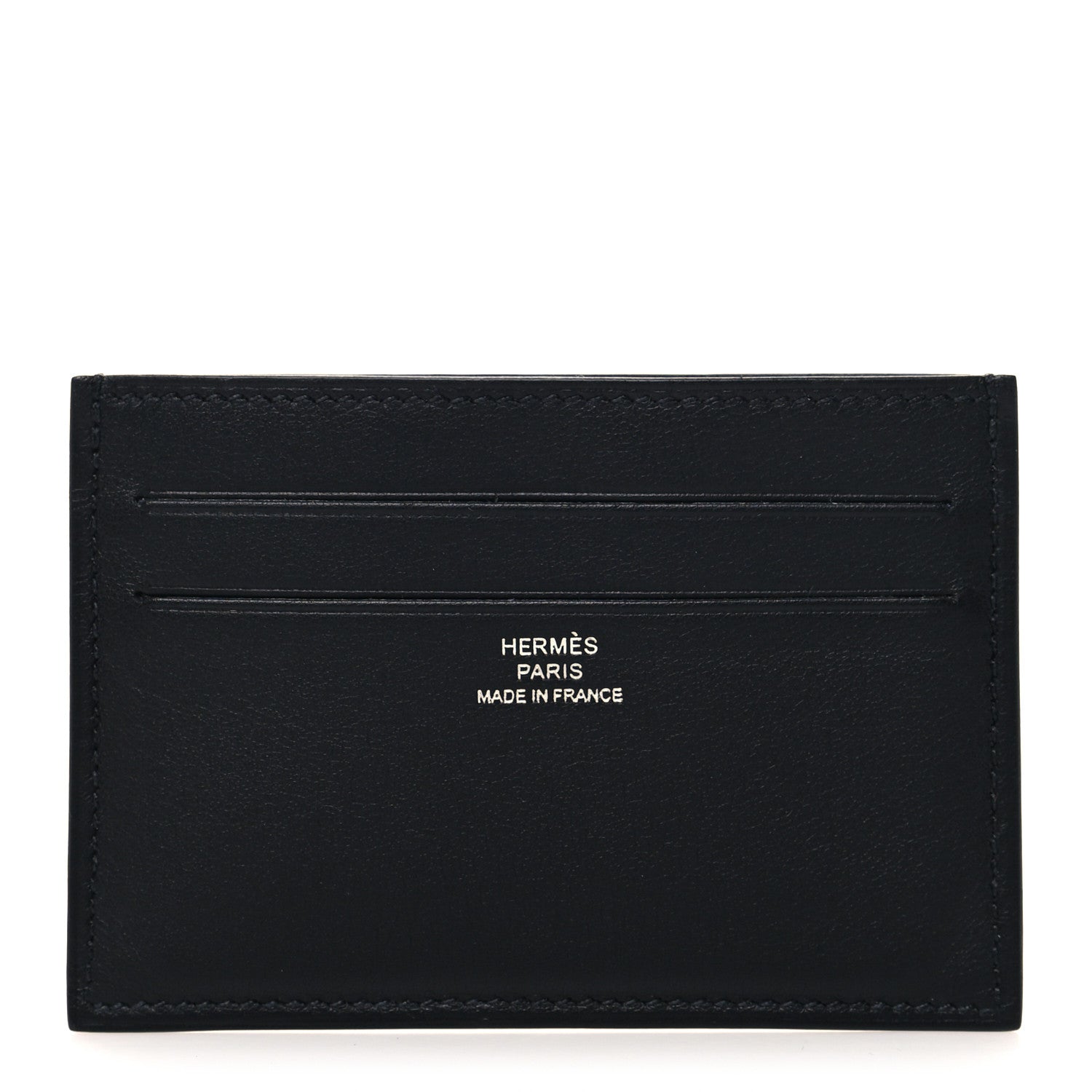Hermes Swift Citizen Twill Card Case Black 1 of 9