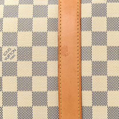 Louis Vuitton Damier Azur Keepall Bandouliere 55 11 of 15