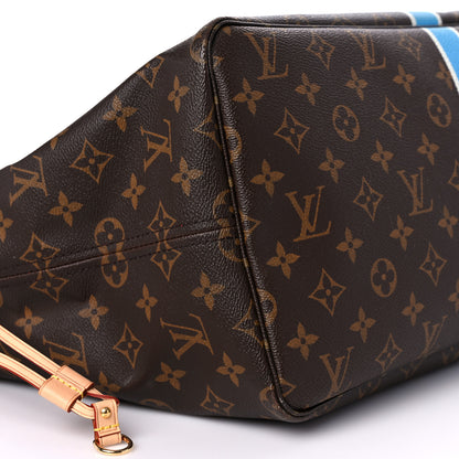 Louis Vuitton Monogram My LV Heritage Neverfull GM White Bleu Clair 7 of 14