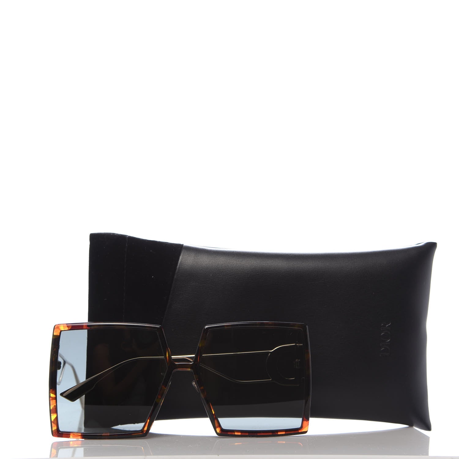 Christian Dior Acetate Square 30 Montaigne Sunglasses Tortoise 7 of 7